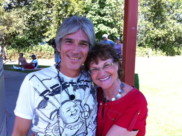  Tony Prophet and Charlotte at the Port Moody Family Festival July 26, 2014
