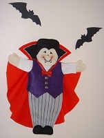 Looking for Dracula Felt Puppet