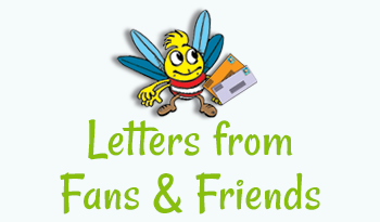 Hug Bug Club - Letters from Fans & Friends