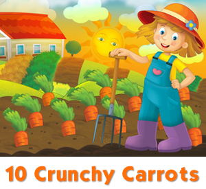 10 Crunchy Carrots [Image © honeyflavour - Fotolia.com]