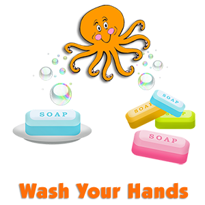 Wash Your Hands (to the tune of "Octopus (Slippery Fish)")