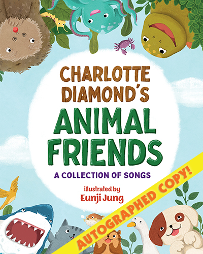 Charlotte Diamond's Animal Friends - AUTOGRAPHED COPY!